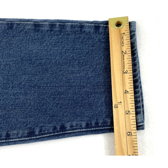 Madewell Jeans Womens 31 x 28 Relaxed Tapered Blue Medium Wash Denim Stretch - Picture 11 of 12